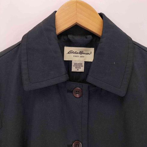 エディーバウアー Eddie Bauer 90s 白タグ ステンカラーハーフコート レディース JPN:M