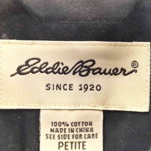 エディーバウアー Eddie Bauer 90s 白タグ ステンカラーハーフコート レディース JPN:M