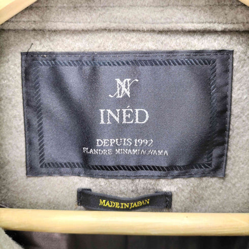 イネド INED カシミヤ CASHMERE ロングコート レディース JPN:9号