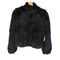 fur jacket ジップアップファージャケット レディース JPN:13号