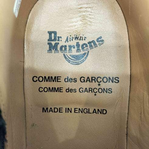 コムデギャルソンコムデギャルソン COMME des GARCONS COMME des GARCONS EMILS 英国製 サイドゴア レザーシューズ スリッポン レディース UK:5
