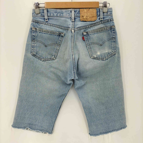 リーバイス Levis 80s USA製 ボタン裏546 ボタンフライデニムハーフパンツ レディース W30 L32