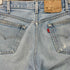 リーバイス Levis 80s USA製 ボタン裏546 ボタンフライデニムハーフパンツ レディース W30 L32