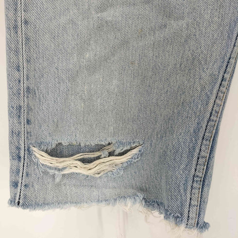 リーバイス Levis 80s USA製 ボタン裏546 ボタンフライデニムハーフパンツ レディース W30 L32