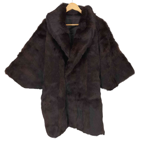 fur jacket ファージャケット バルーン袖 レディース