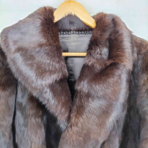 fur jacket ファージャケット バルーン袖 レディース
