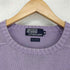 ポロバイラルフローレン Polo by RALPH LAUREN ポニー刺繍 コットン クルーネック ニット メンズ import:M