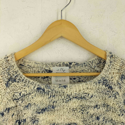 J.MAGO ウール100 ミックスヤーンニット domestic メンズ JPN:M