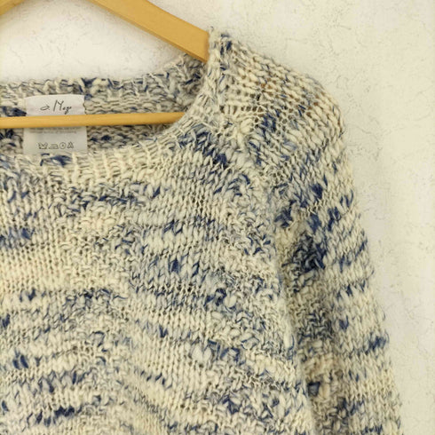 J.MAGO ウール100 ミックスヤーンニット domestic メンズ JPN:M