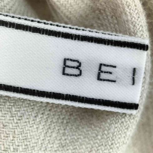 ベイジ BEIGE スキッパー リネン ブラウス レディース DE:32