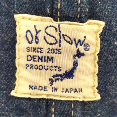 オアスロウ orSlow ワイド デニムサロペット レディース XS