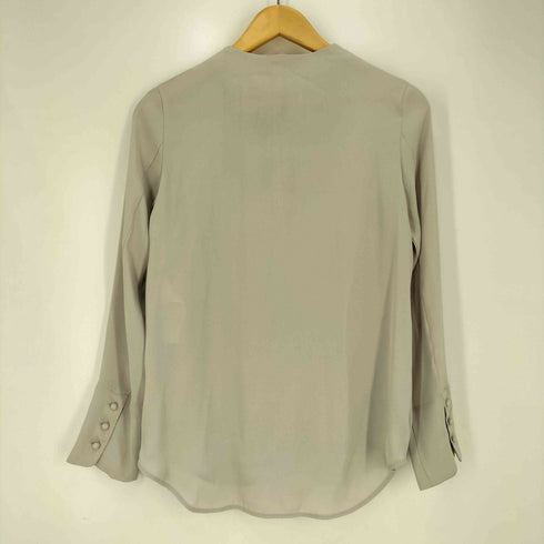 ベイジ BEIGE ノーカラー L/S ブラウス レディース JPN:2