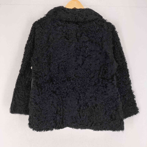 裏地刺繍 fur jacket ファージャケット レディース
