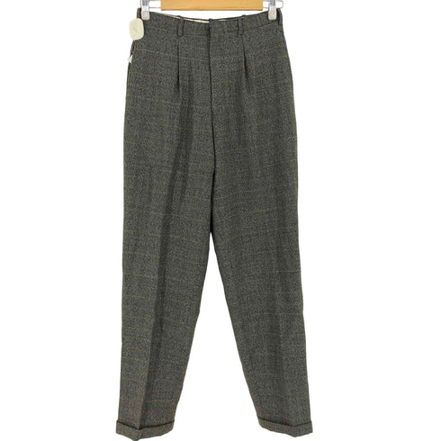 メンズビギ MENS BIGI 80S YJIP ウール100 チェックタックスラックス メンズ JPN:M
