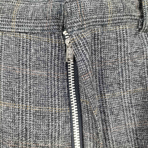 メンズビギ MENS BIGI 80S YJIP ウール100 チェックタックスラックス メンズ JPN:M