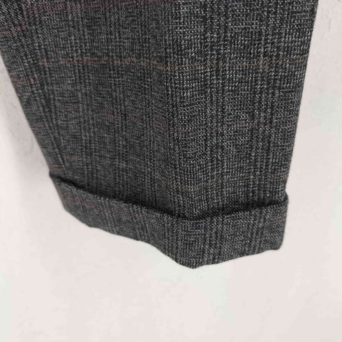 メンズビギ MENS BIGI 80S YJIP ウール100 チェックタックスラックス メンズ JPN:M