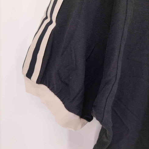 アディダス adidas 80S トレフォイルロゴ 万国旗タグ スリーストライプ S/S Tシャツ メンズ ONE SIZE
