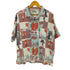 PASHU 80S 総柄開襟ボックスシャツ メンズ JPN:M