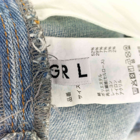 グレイル GRL サイドタックデニムパンツ レディース JPN:M