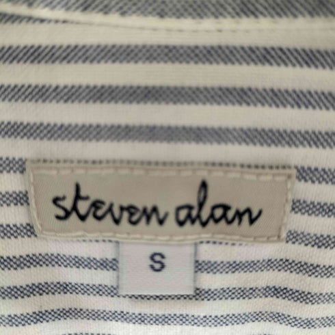 スティーブンアラン Steven Alan ストライプボタンダウンシャツ メンズ S