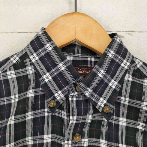 ブルックスブラザーズ BROOKS BROTHERS チェックボタンダウンシャツ メンズ JPN:M