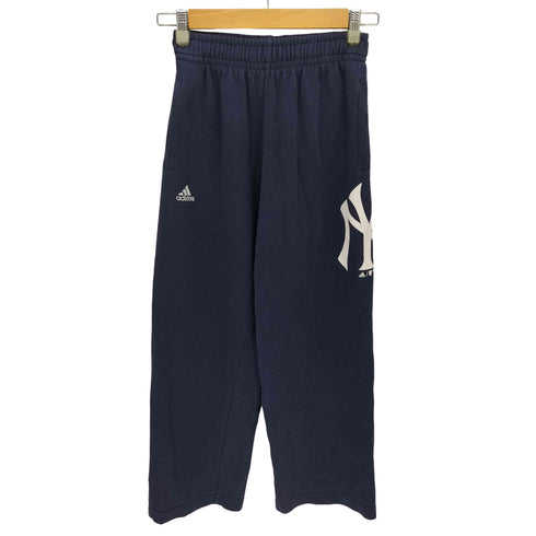 アディダス adidas MLB NYロゴ プリント ストレート スウェット パンツ メンズ