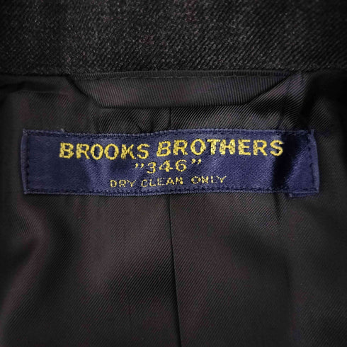ブルックスブラザーズ 346 BROOKS BROTHERS 日本製 ウール 2Bテーラードジャケット パンツ セットアップ メンズ 88 YA4