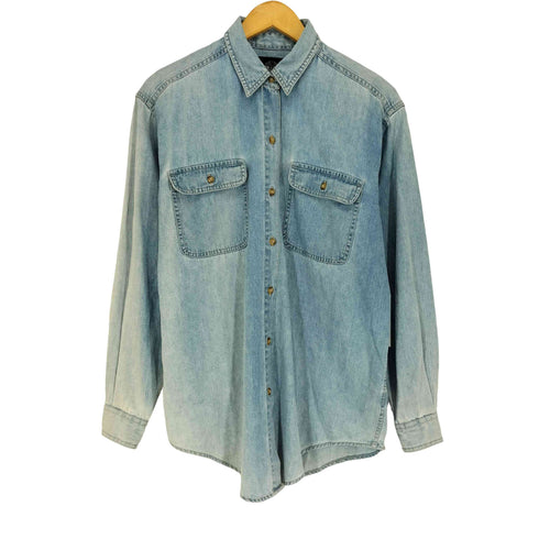 ドッカーズ DOCKERS 両フラップ デニムシャツ メンズ JPN:M
