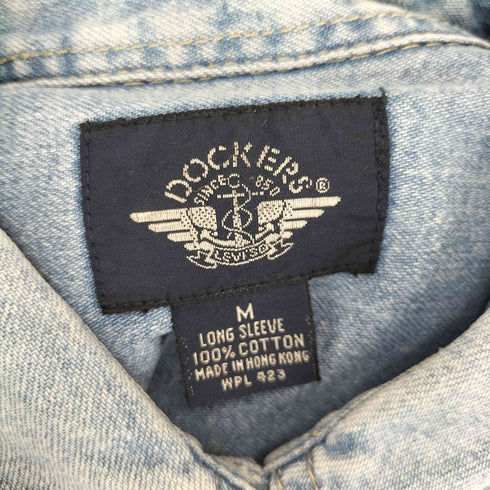 ドッカーズ DOCKERS 両フラップ デニムシャツ メンズ JPN:M