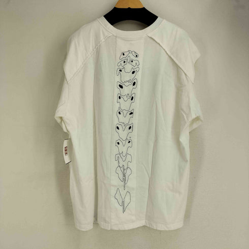 F.V.V.O FREEWORLDORDER フロントプリント バック刺繍スケルトンデザイン S/S Tシャツ メンズ import:L