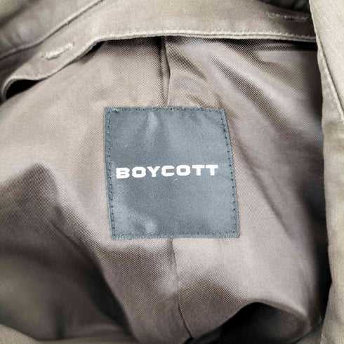 ボイコット BOYCOTT トレンチコート メンズ