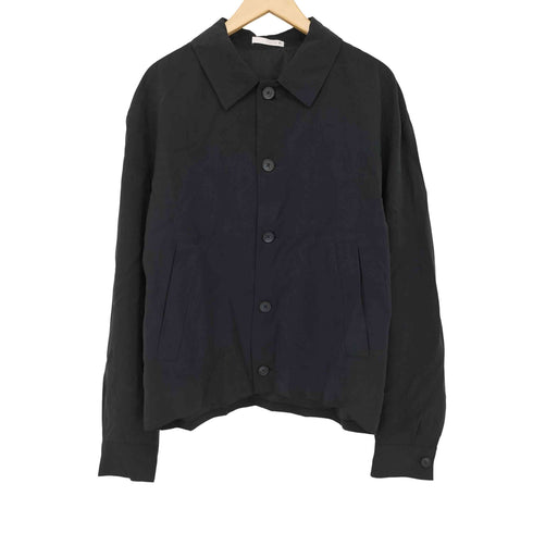 ザラ ZARA シャツジャケット ショートブルゾン メンズ import:M