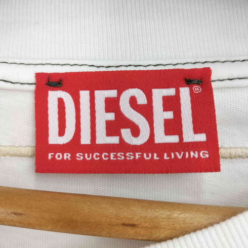 ディーゼル DIESEL 25SS T-NORM-T3 ロゴパッチ S/S Tシャツ メンズ import:L