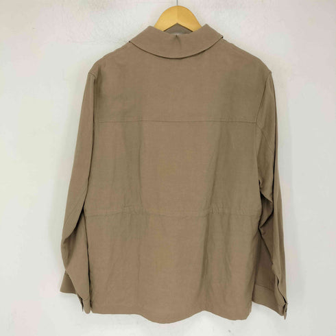 ザラ ZARA ビスコース&リネン地軽量パーカ メンズ import:S