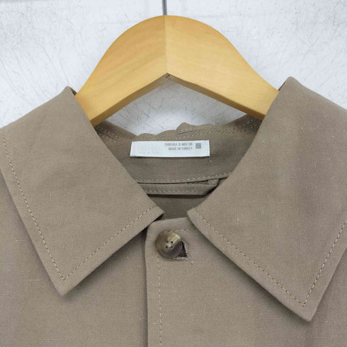 ザラ ZARA ビスコース&リネン地軽量パーカ メンズ import:S