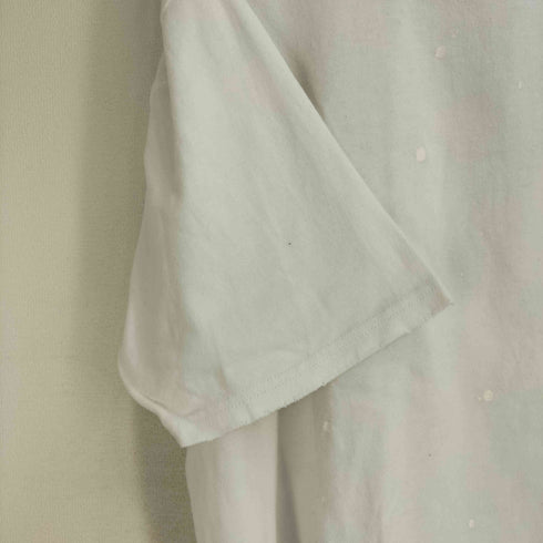 SOMEIT MEDIAN 両面プリント ペイントデザイン S/S Tシャツ メンズ import:L