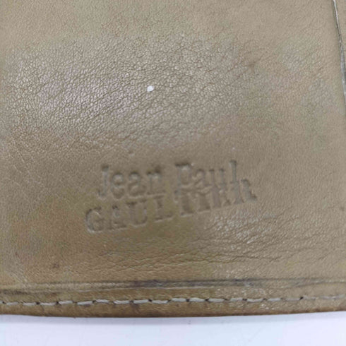 ジャンポールゴルチエ Jean Paul GAULTIER 90S 96SS SAFE SEX FOREVER ロゴ 型押し レザー ロング ウォレット 長財布 archive アーカイブ メンズ