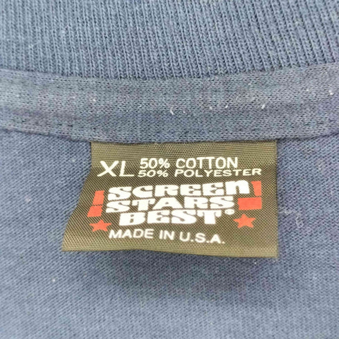 両面プリントTシャツ シングルステッチ メンズ import:XL