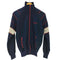 アディダス adidas 80-90S OLD 三角タグ トレフォイルロゴ パイピング フルジップ トラック ジャケット ジャージ レディース import:M