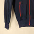 アディダス adidas 80-90S OLD 三角タグ トレフォイルロゴ パイピング フルジップ トラック ジャケット ジャージ レディース import:M