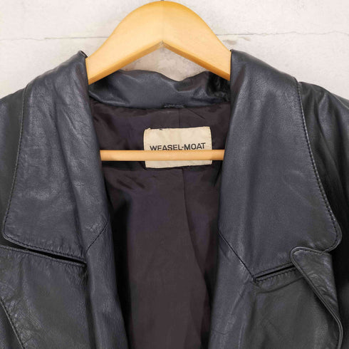 WEASEL-MOAT cow leather カウレザー レザーショートコート レディース