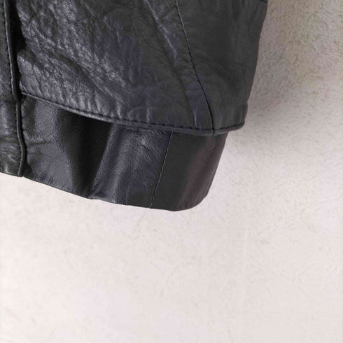 WEASEL-MOAT cow leather カウレザー レザーショートコート レディース