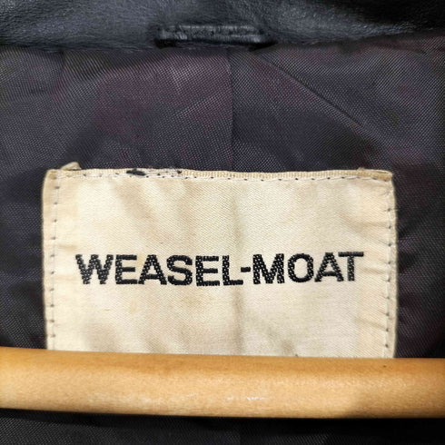 WEASEL-MOAT cow leather カウレザー レザーショートコート レディース