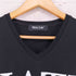 Mils Life Y2K VネックプリントTシャツ ドクロ メンズ import:L