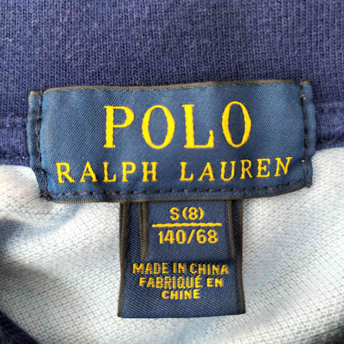 ポロラルフローレン POLO RALPH LAUREN ビッグポニー エンブレム 刺繍 S/S ポロ シャツ レディース 4(8) 140/68