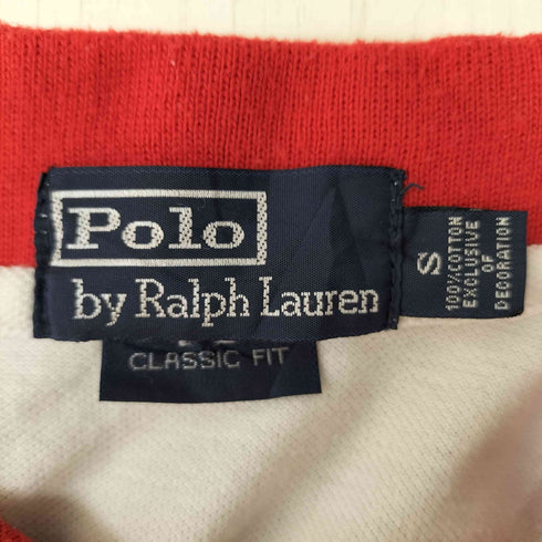 ポロバイラルフローレン Polo by RALPH LAUREN CLASSIC FIT ナンバリング 刺繍 S/S ポロ シャツ レディース import:S