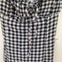 ザラ ZARA フィットギンガムチェック柄ミディワンピース レディース import:XS