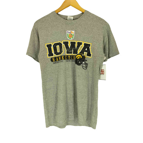 ギルダン GILDAN FedEx IOWA フロントプリントクルーネックTシャツ メンズ S