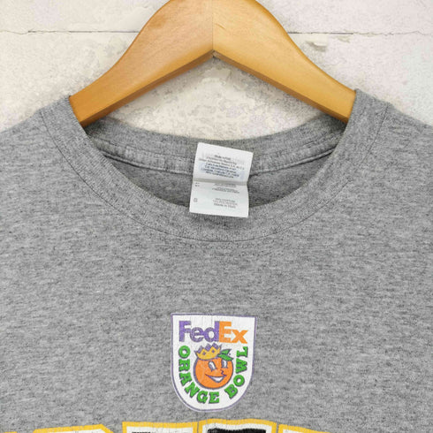 ギルダン GILDAN FedEx IOWA フロントプリントクルーネックTシャツ メンズ S