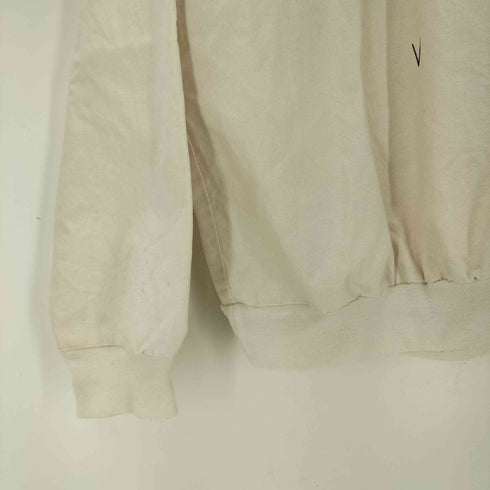 クレイジーシャツ CRAZY SHIRTS 90S USA製 VAIL スキー プリント ライトウェイト スウェット トレーナー 短丈 ボックス メンズ import:XL